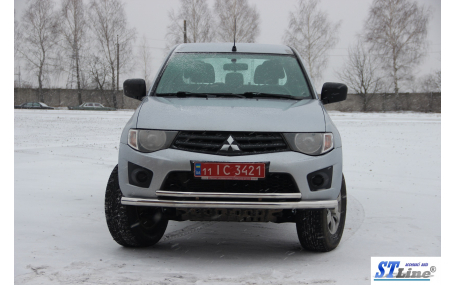 Защита передняя Mitsubishi L200