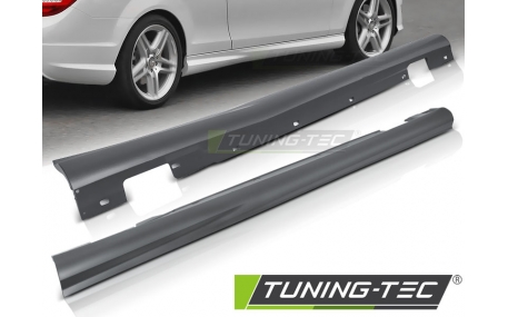 Пороги Mercedes C-class W204 Coupe 2011-2014