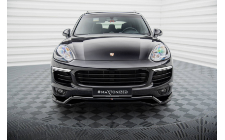 Накладка передняя Porsche Cayenne 958 2015-2018