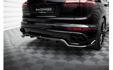Накладка задняя Porsche Cayenne 958 2015-2018