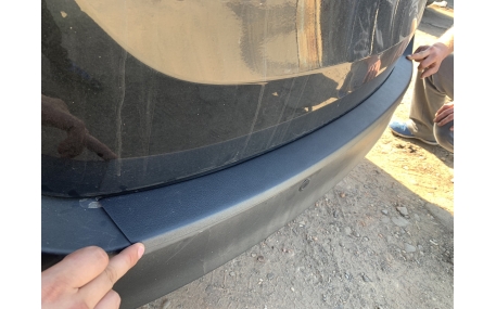 Накладка на задний бампер Toyota RAV4 2012-2015