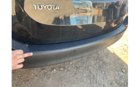 Накладка на задний бампер Toyota RAV4 2012-2015