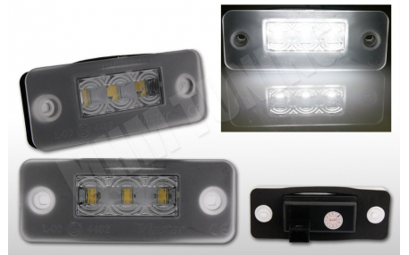 Подсветка номера Audi A8 D3