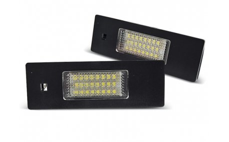 Подсветка номера BMW