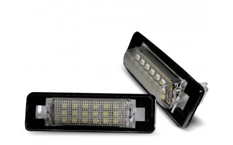 Подсветка номера Mercedes