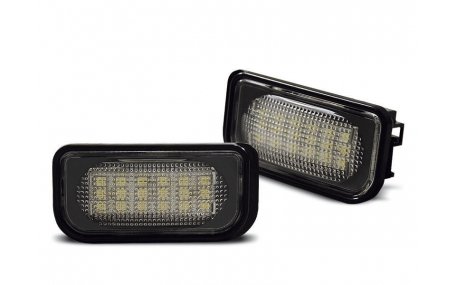 Подсветка номера Mercedes C-class W203