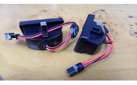 Подсветка номера Mercedes ML-class W164