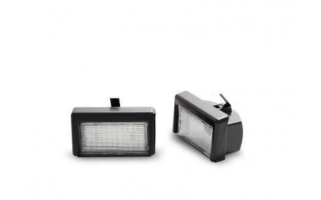 Подсветка номера Mercedes ML-class W164