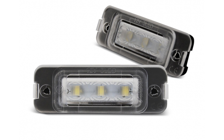 Подсветка номера Mercedes ML-class W164