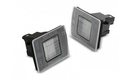 Подсветка номера Mercedes