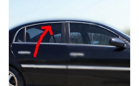 Хром накладки Opel Vectra C