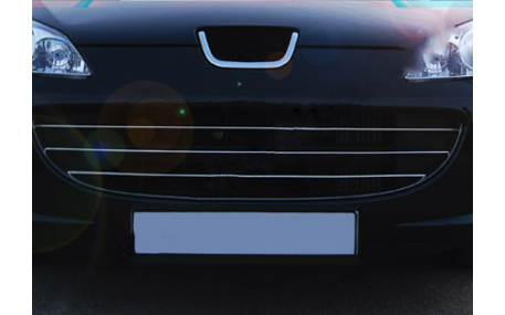 Хром накладки Peugeot 407
