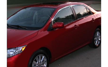 Хром накладки Toyota Corolla