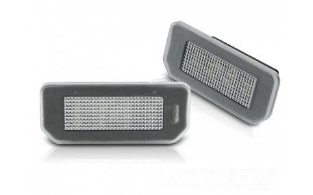 Подсветка номера Tesla