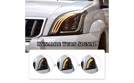 Фары передние Toyota Land Cruiser Prado 120