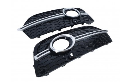 Решетки бампера Audi Q3 2011-2014