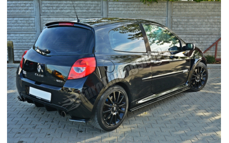 Накладки на бампера Renault Clio 3 RS 