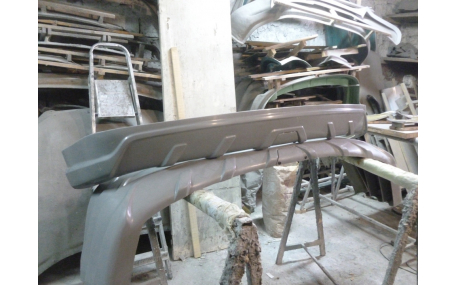 Накладка задняя Volkswagen Caddy