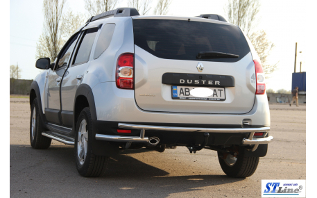 Защита задняя Renault Duster