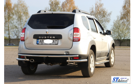 Защита задняя Renault Duster