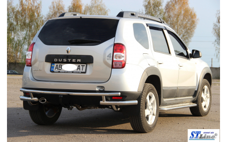 Защита задняя Renault Duster