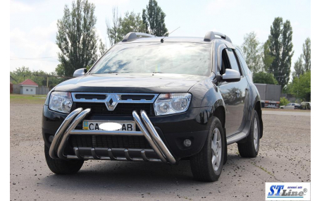 Защита передняя Renault Duster