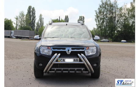 Защита передняя Renault Duster