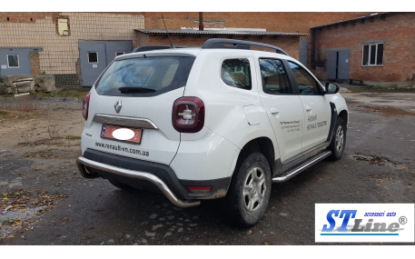 Защита задняя Renault Duster
