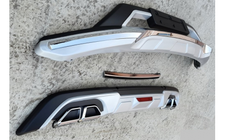 Накладки на бампера Hyundai Tucson