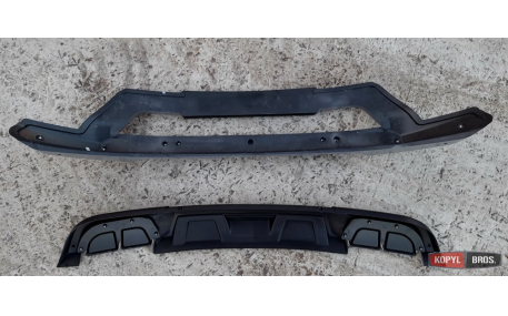 Накладки на бампера Kia Sportage 2018-2021