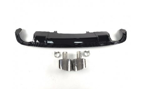 Накладка задняя Audi A4 B9 2016-2019