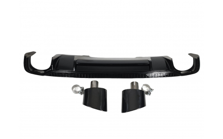 Накладка задняя Audi A4 B9 2016-2019