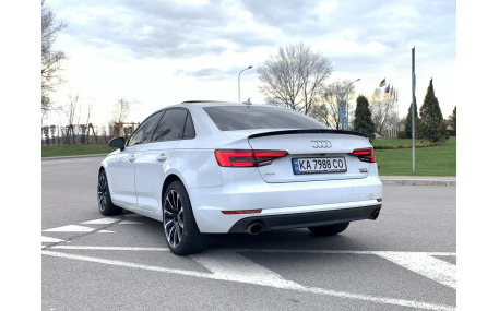 Спойлер Audi A4 B9 Sedan