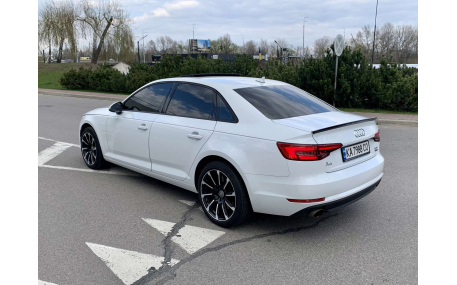 Спойлер Audi A4 B9 Sedan