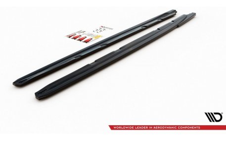 Накладки на пороги Seat Leon Cupra