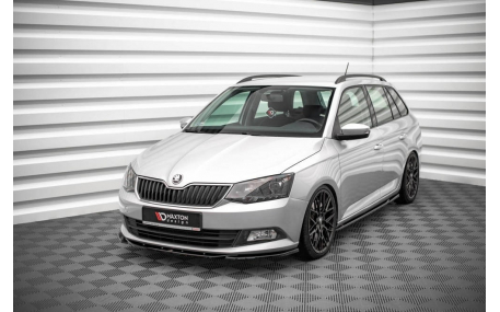 Накладка передняя Skoda Fabia
