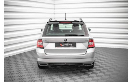 Накладка задняя Skoda Fabia