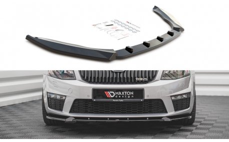 Накладка передняя Skoda Octavia A7 2013-2017