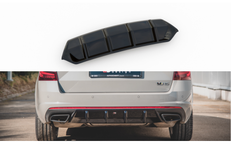 Накладка задняя Skoda Octavia A7 RS