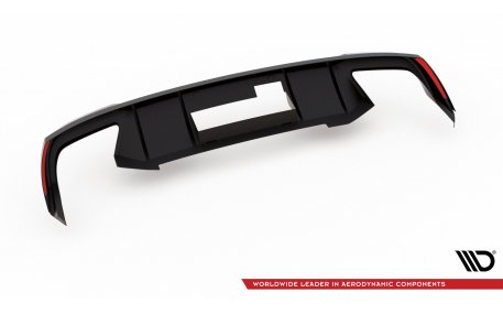 Накладка задняя Skoda Octavia A7 RS