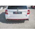 Накладка задняя Skoda Octavia A7 RS