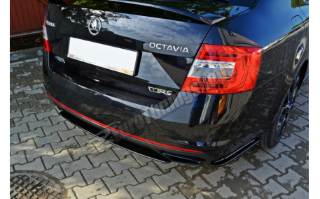 Накладка задняя Skoda Octavia A7 RS