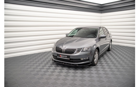 Накладка передняя Skoda Octavia A7 2017-2020