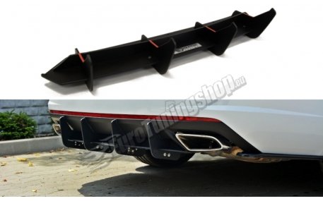 Накладка задняя Skoda Octavia A7 RS