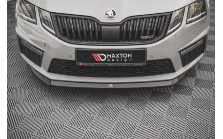 Накладка передняя Skoda Octavia A7 2017-2020
