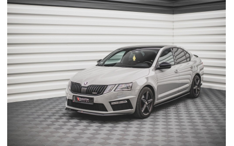 Накладка передняя Skoda Octavia A7 2017-2020