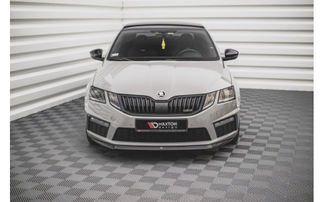 Накладка передняя Skoda Octavia A7 2017-2020