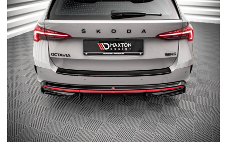 Накладка задняя Skoda Octavia A8