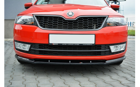 Накладка передняя Skoda Rapid