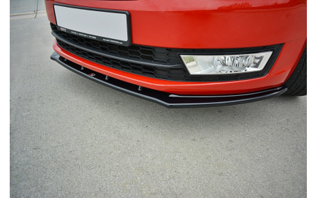 Накладка передняя Skoda Rapid